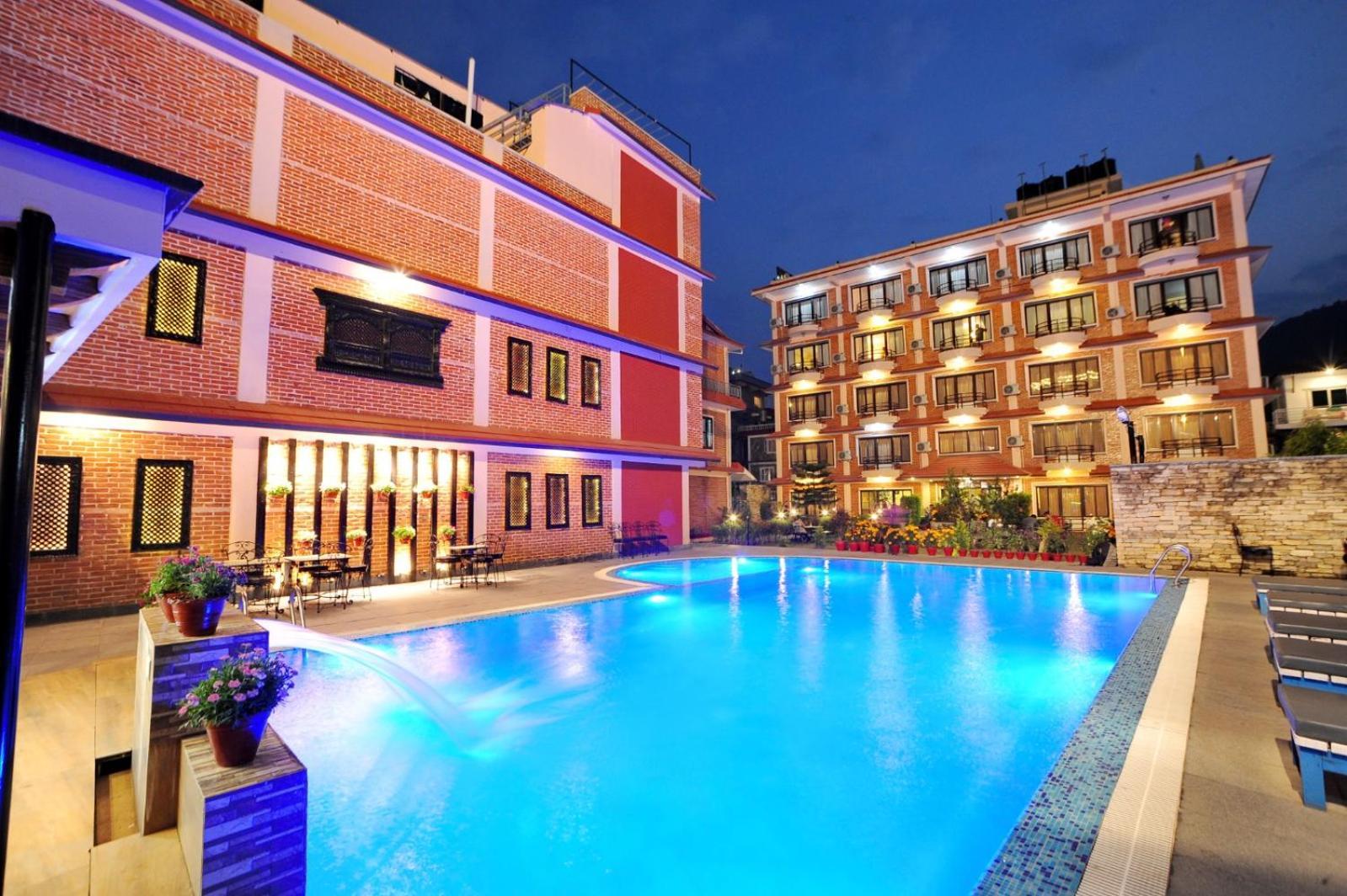 Temple Himalaya Hotel & Spa Pókhara Exteriér fotografie