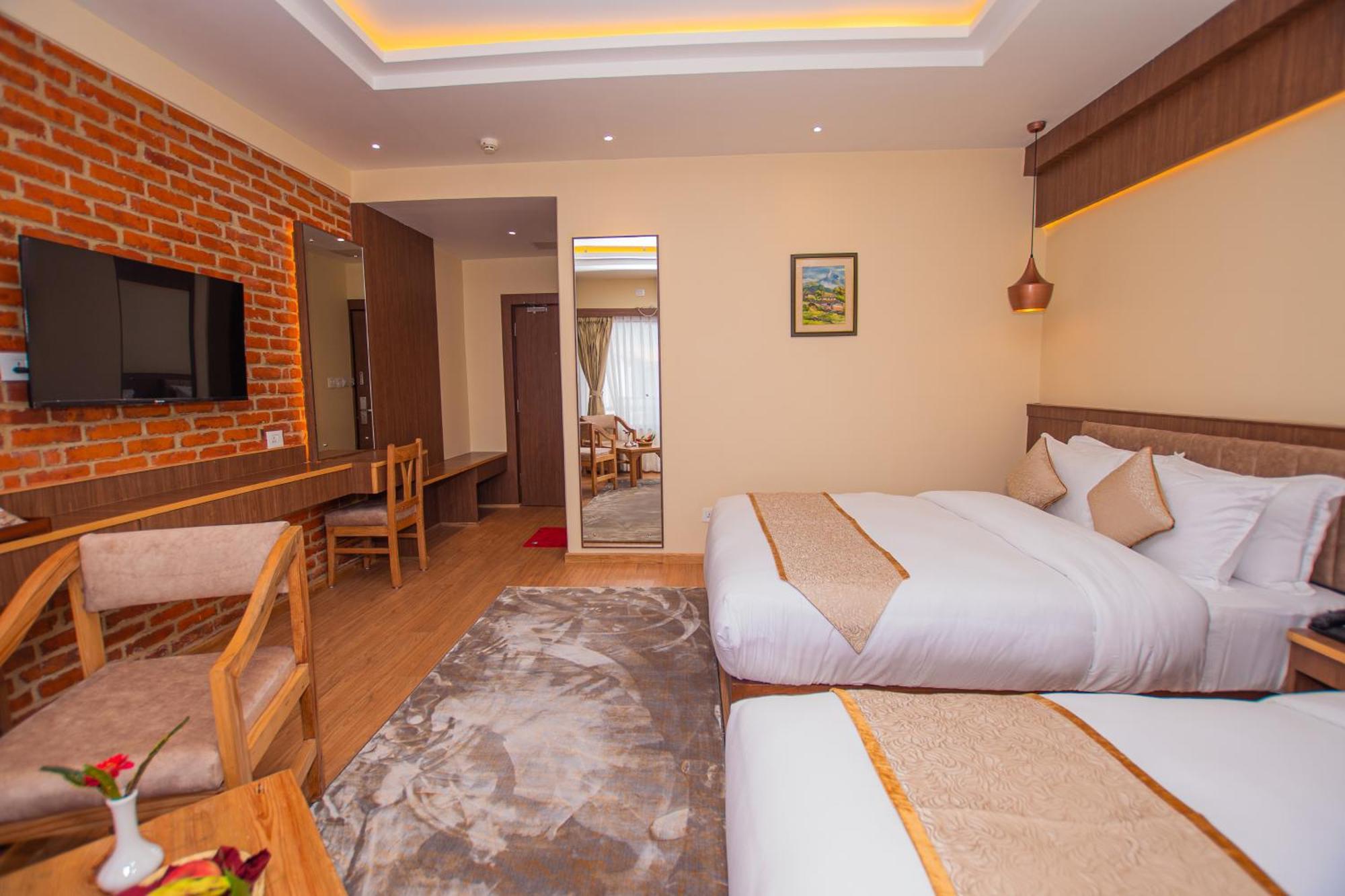 Temple Himalaya Hotel & Spa Pókhara Exteriér fotografie