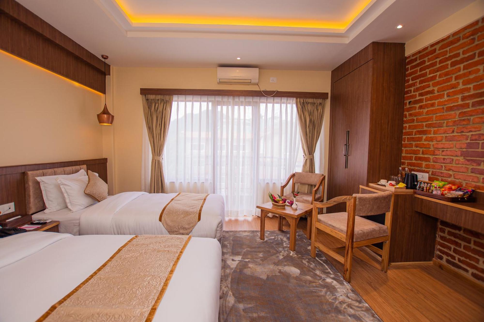 Temple Himalaya Hotel & Spa Pókhara Exteriér fotografie