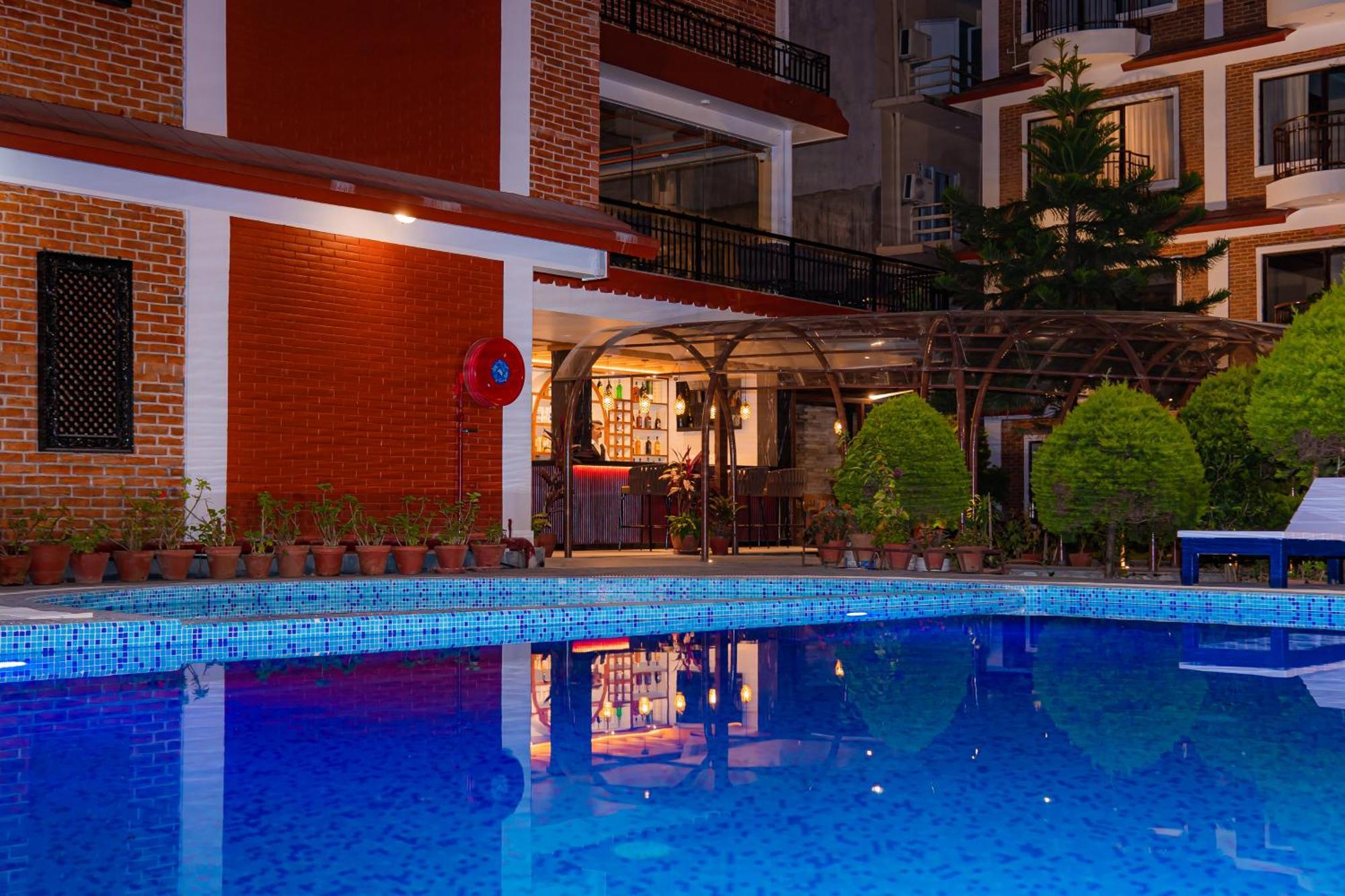 Temple Himalaya Hotel & Spa Pókhara Exteriér fotografie
