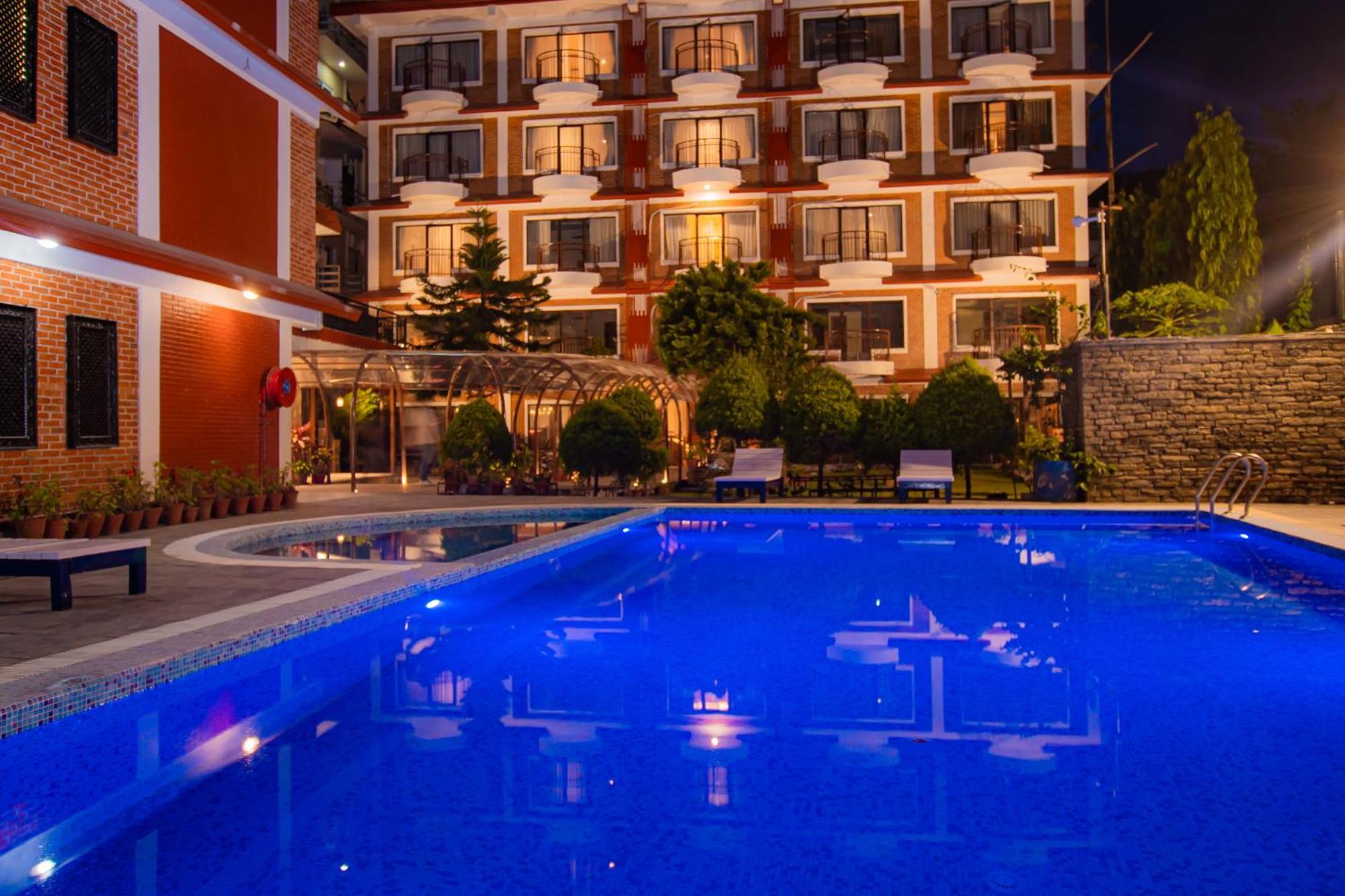 Temple Himalaya Hotel & Spa Pókhara Exteriér fotografie